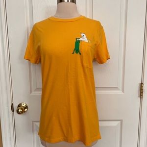 Ripndip t-shirt yellow